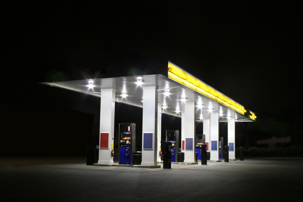 estacion de gas